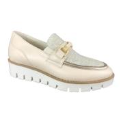 Casual Mocassin Schoenen DL Sport , Beige , Dames