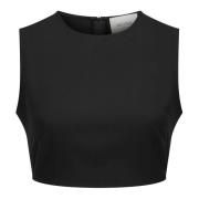 Op maat gemaakte Top Lowica Twill Rits Achterkant Nicowa , Black , Dam...