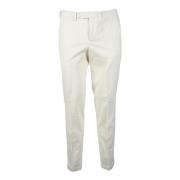 Modal Katoen Elastaan Broek PT Torino , White , Heren