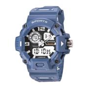 Activa X Digitaal Heren Quartz Horloge Invicta Watches , Blue , Heren