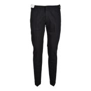 Katoen Elastaan Broek Entre amis , Black , Heren