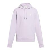 Sweatshirt met logo Ami Paris , Purple , Heren