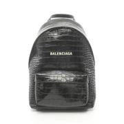 Pre-owned Leather backpacks Balenciaga Vintage , Black , Dames