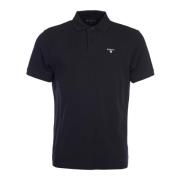 Zwarte Sportieve Polo voor Heren Barbour , Black , Heren