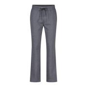 Comfortabele Jersey Broek Losse Pasvorm Koord Bogner , Gray , Heren