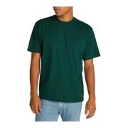 Groene Ronde Hals T-Shirt Calvin Klein , Green , Heren