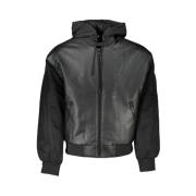 Zwarte hoodie met contrastdetails Calvin Klein , Black , Heren