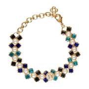 Kristal en parel armband Casablanca , Multicolor , Heren