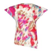 Top met abstract patroon katoen Isabel Marant , Multicolor , Dames