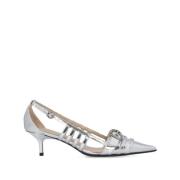 Zilveren Platte Schoenen Pinko , Gray , Dames