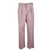 Wollen Broek Jil Sander , Pink , Dames