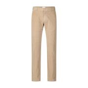 Corduroy broek met rechte snit Closed , Beige , Heren