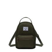 Compacte Crossbody Tas in Donkergroen Herschel , Green , Unisex