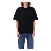 Pijl Skate Korte Mouw Tee Off White , Black , Heren