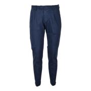 Casual Modal Katoenmix Broek Briglia , Blue , Heren