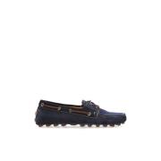 Suede Loafers Tod's , Blue , Dames