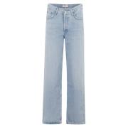 Taille Baggy Jeans Agolde , Blue , Dames