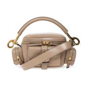 Handtas Camera Klein Chloé , Beige , Dames