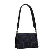 Polyurethaan Handtas voor Vrouwen Desigual , Black , Dames