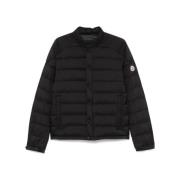 Zwarte Winterjas voor Mannen Moncler , Black , Heren