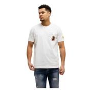 5D F040 Jersey T-Shirt Heren Wit Iceberg , White , Heren