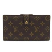 Pre-owned Fabric wallets Louis Vuitton Vintage , Brown , Dames