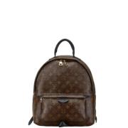 Pre-owned Canvas backpacks Louis Vuitton Vintage , Brown , Unisex