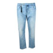 Katoenmix Stretch Jeans Incotex , Blue , Heren