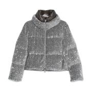 Grijze Piumino Jas voor Mannen Herno , Gray , Dames