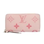 Pre-owned Fabric wallets Louis Vuitton Vintage , Pink , Dames