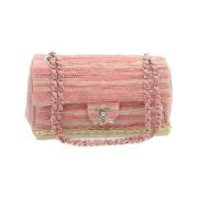 Pre-owned Cotton chanel-bags Chanel Vintage , Pink , Dames