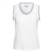 Top zonder mouwen - Zomerse stijl &Co Woman , White , Dames