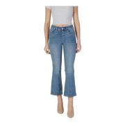 Lente/Zomer Dames Leg Bootcut Jeans Liu Jo , Blue , Dames