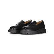 Elegante leren loafers Copenhagen Shoes , Black , Dames