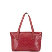 Pre-owned Canvas handbags Gucci Vintage , Red , Dames