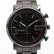 Pre-owned Metal watches Gucci Vintage , Black , Dames