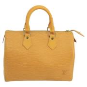 Pre-owned Leather louis-vuitton-bags Louis Vuitton Vintage , Yellow , ...