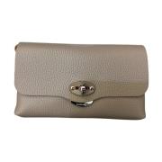 Stijlvolle Envelop Clutch Tas Zanellato , Gray , Dames