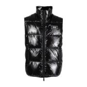 Zwarte Gilet Vest voor Mannen Dsquared2 , Black , Heren