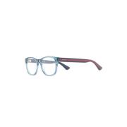 Gg0004On 012 Optical Frame Gucci , Blue , Heren