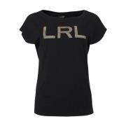 Lauren T-shirts en Polos Zwart Ralph Lauren , Black , Dames