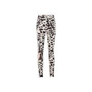 Hoge taille dierenprint leggings Roberto Cavalli , Multicolor , Dames