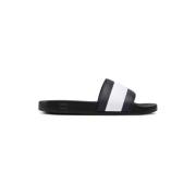 Flag Pool Slide Sandalen voor Heren Tommy Hilfiger , Black , Heren