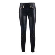 Zwarte Leggings voor vrouwen Armani Exchange , Black , Dames