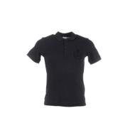 Heren Polo Shirt Klassieke Stijl Dolce & Gabbana , Black , Heren