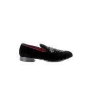 Heren Juweelkruis Loafers Dolce & Gabbana , Black , Heren