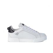 Portofino Klassieke Sneakers voor Vrouwen Dolce & Gabbana , White , Da...