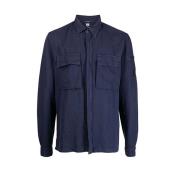 Stijlvolle Shirt voor Mannen C.p. Company , Blue , Heren