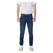 Slim Jeans Lente/Zomer Collectie Calvin Klein Jeans , Blue , Heren