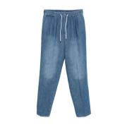 Stijlvolle Jeans voor Mannen Brunello Cucinelli , Blue , Heren